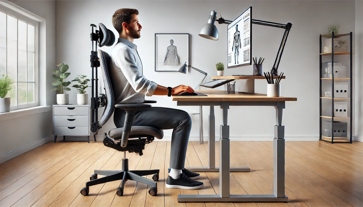 The Importance of an Ergonomic Workstation and Good Posture for Neck Health
